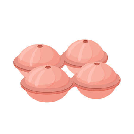 form ice cube tray color icon vector. form ice cube tray sign. isolated symbol illustrationのイラスト素材