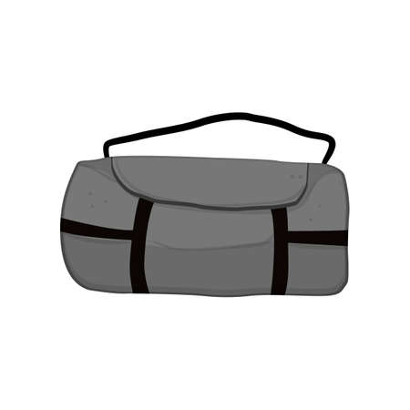 adventure bag camp cartoon. adventure bag camp sign. isolated symbol vector illustrationのイラスト素材