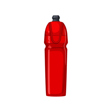 energy sport drinking bottle cartoon. energy sport drinking bottle sign. isolated symbol vector illustrationのイラスト素材