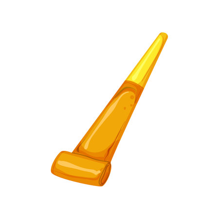 festival party whistle cartoon. festival party whistle sign. isolated symbol vector illustrationのイラスト素材