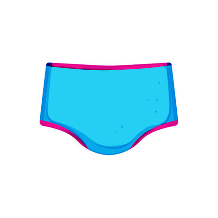 suit swimsuit men cartoon. suit swimsuit men sign. isolated symbol vector illustrationのイラスト素材