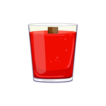 aromatherapy scented candle cartoon. aromatherapy scented candle sign. isolated symbol vector illustrationのイラスト素材