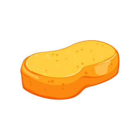 water sponge kitchen cartoon. water sponge kitchen sign. isolated symbol vector illustrationのイラスト素材