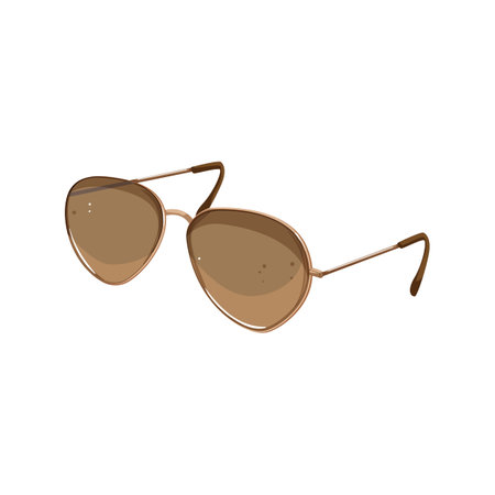 style sunglasses men cartoon. style sunglasses men sign. isolated symbol vector illustrationのイラスト素材