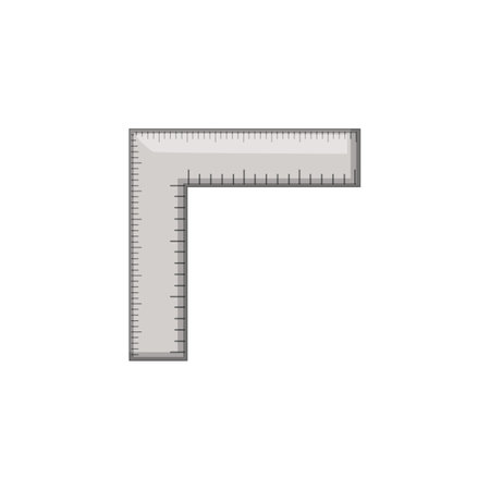 engineer ruler builder cartoon. engineer ruler builder sign. isolated symbol vector illustrationのイラスト素材