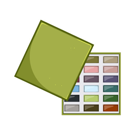 art paint watercolor cartoon vector illustrationのイラスト素材