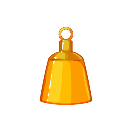 object bell cartoon vector illustrationのイラスト素材