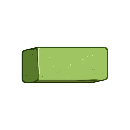 office eraser cartoon vector illustrationのイラスト素材