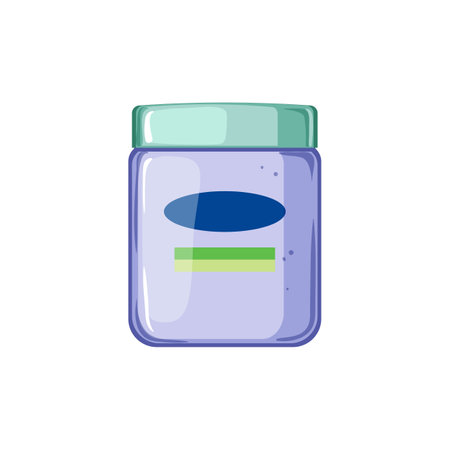 lotion body cream cartoon vector illustrationのイラスト素材