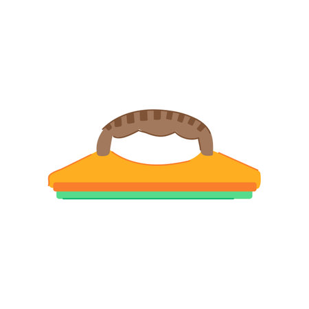 wash squeegee glass cartoon vector illustrationのイラスト素材