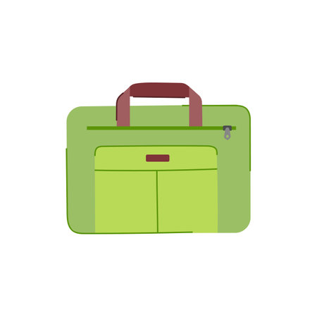 man briefcase for men cartoon vector illustrationのイラスト素材