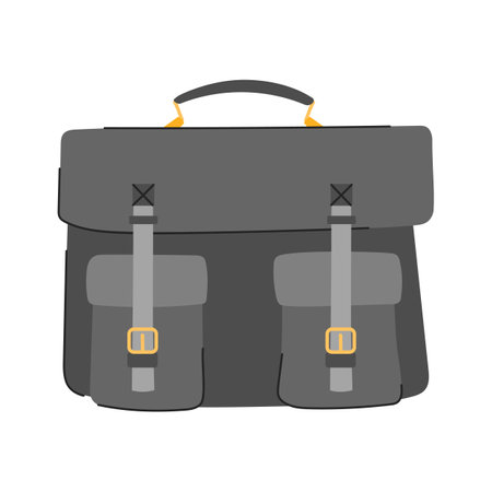 suit briefcase for men cartoon vector illustrationのイラスト素材
