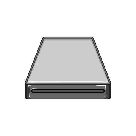 device compact photo printer cartoon vector illustrationのイラスト素材