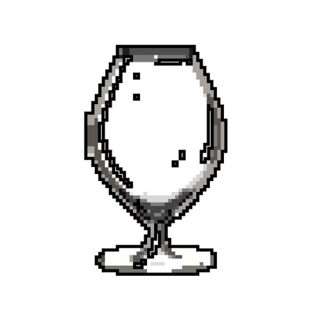 mug beer glass game pixel art vector illustrationのイラスト素材