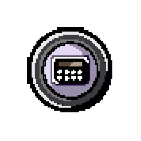 modern cd player game pixel art vector illustrationのイラスト素材