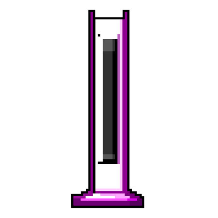 blower electric fan game pixel art vector illustrationのイラスト素材