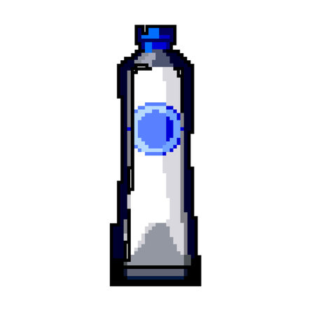 lotion hand cream game pixel art vector illustrationのイラスト素材