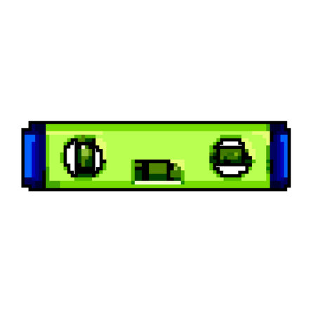 work level tool game pixel art vector illustrationのイラスト素材