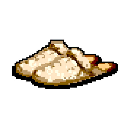 male man slippers game pixel art vector illustrationのイラスト素材