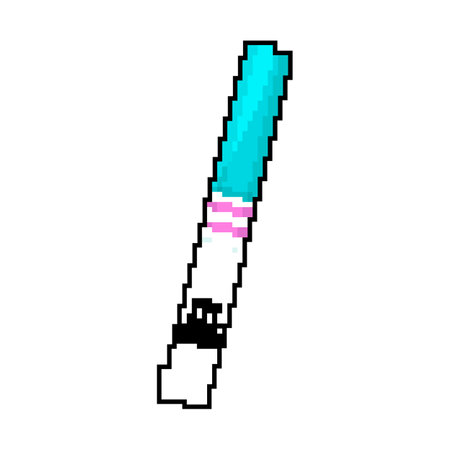 couple pregnant test game pixel art vector illustrationのイラスト素材