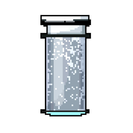 treatment water filter color icon vector illustrationのイラスト素材