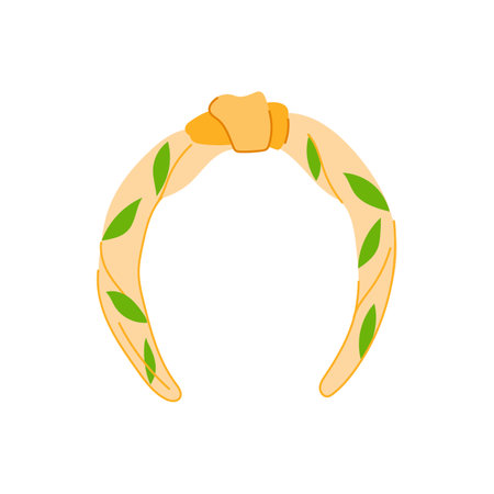 adult headband women cartoon vector illustrationのイラスト素材