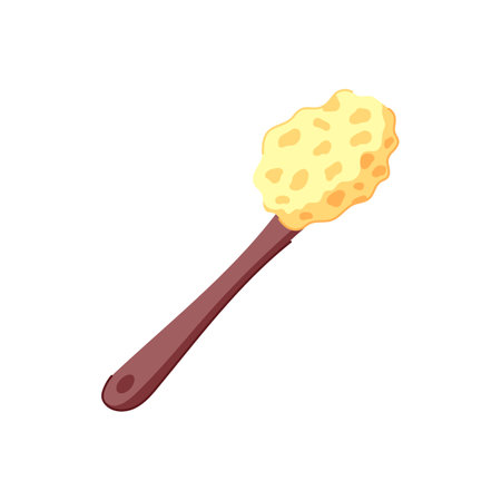 sanitary sponge hygiene cartoon vector illustrationのイラスト素材