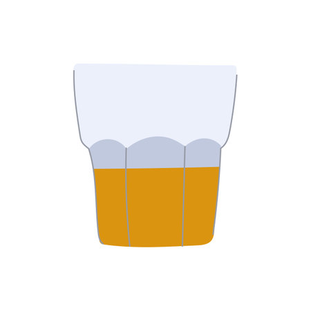 martini cocktail glasses cartoon vector illustrationのイラスト素材