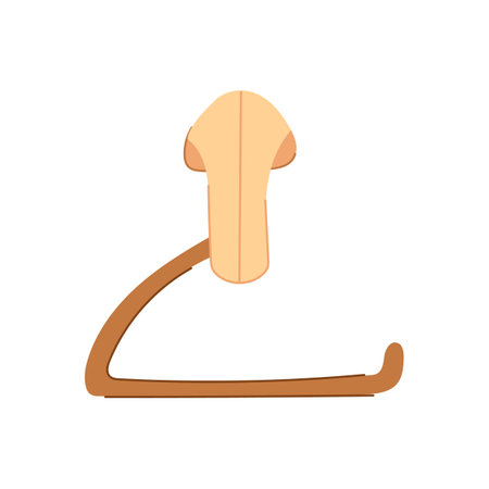 hygiene toilet paper holder cartoon vector illustrationのイラスト素材