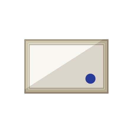 business certificate cartoon vector illustrationのイラスト素材