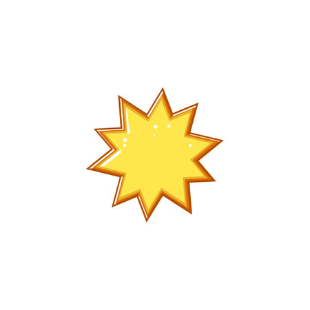 decoration star cartoon vector illustrationのイラスト素材