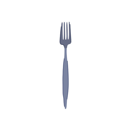 food fork cartoon vector illustrationのイラスト素材