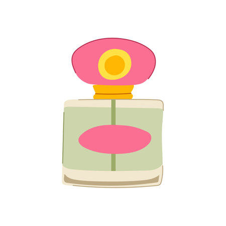 scent perfume for women cartoon vector illustrationのイラスト素材