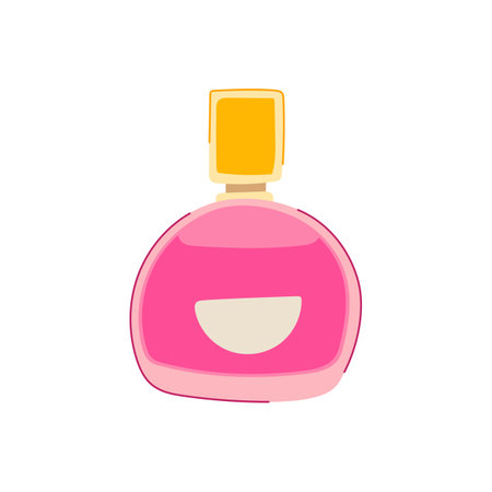 ry perfume for women cartoon vector illustrationのイラスト素材