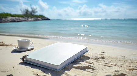 vacation holiday notebookの素材