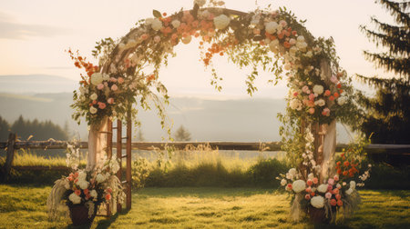 country farm weddingの素材