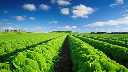 organic broccoli farmの素材