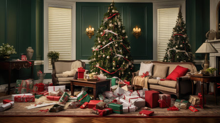 organize holiday clean upの素材