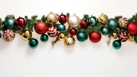 decoration holiday ornament borderの素材