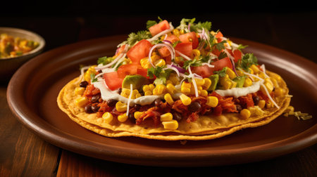 food corn tostadaの素材