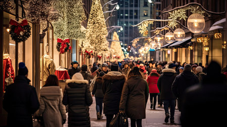 spree holiday christmas shoppingの素材