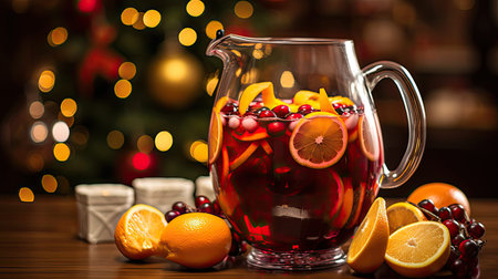 recipe holiday sangriaの素材
