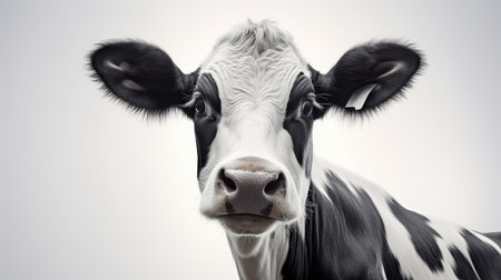 farm cow faceの素材