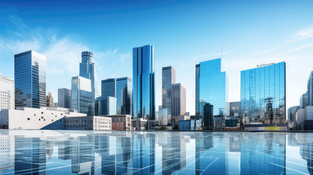 scape la city buildingsの素材