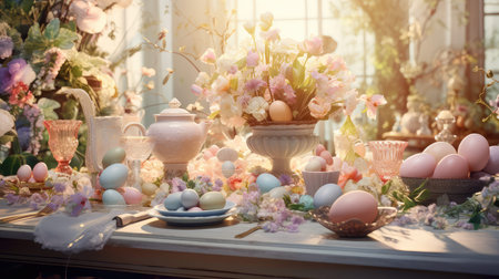 spring easter holidaysの素材