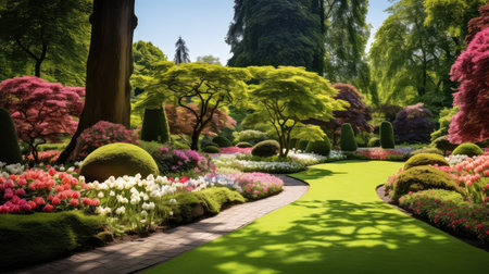 daisies english gardenの素材