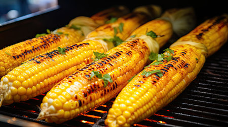 mexican street cornの素材