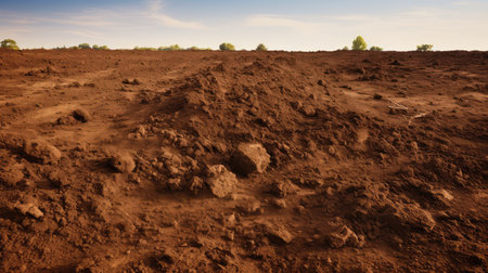 plants farm field soilの素材