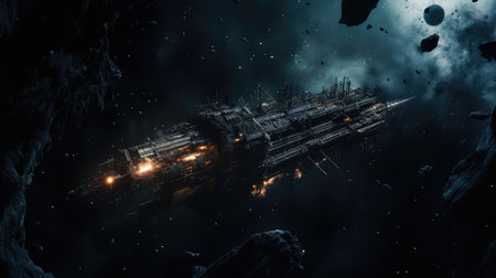 blackhole space horrorの素材