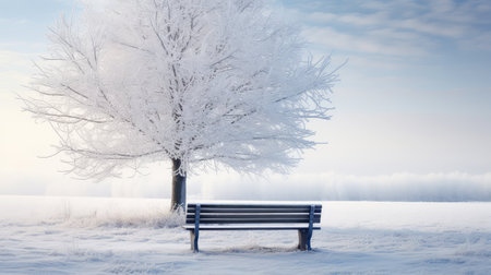 frost winter benchの素材